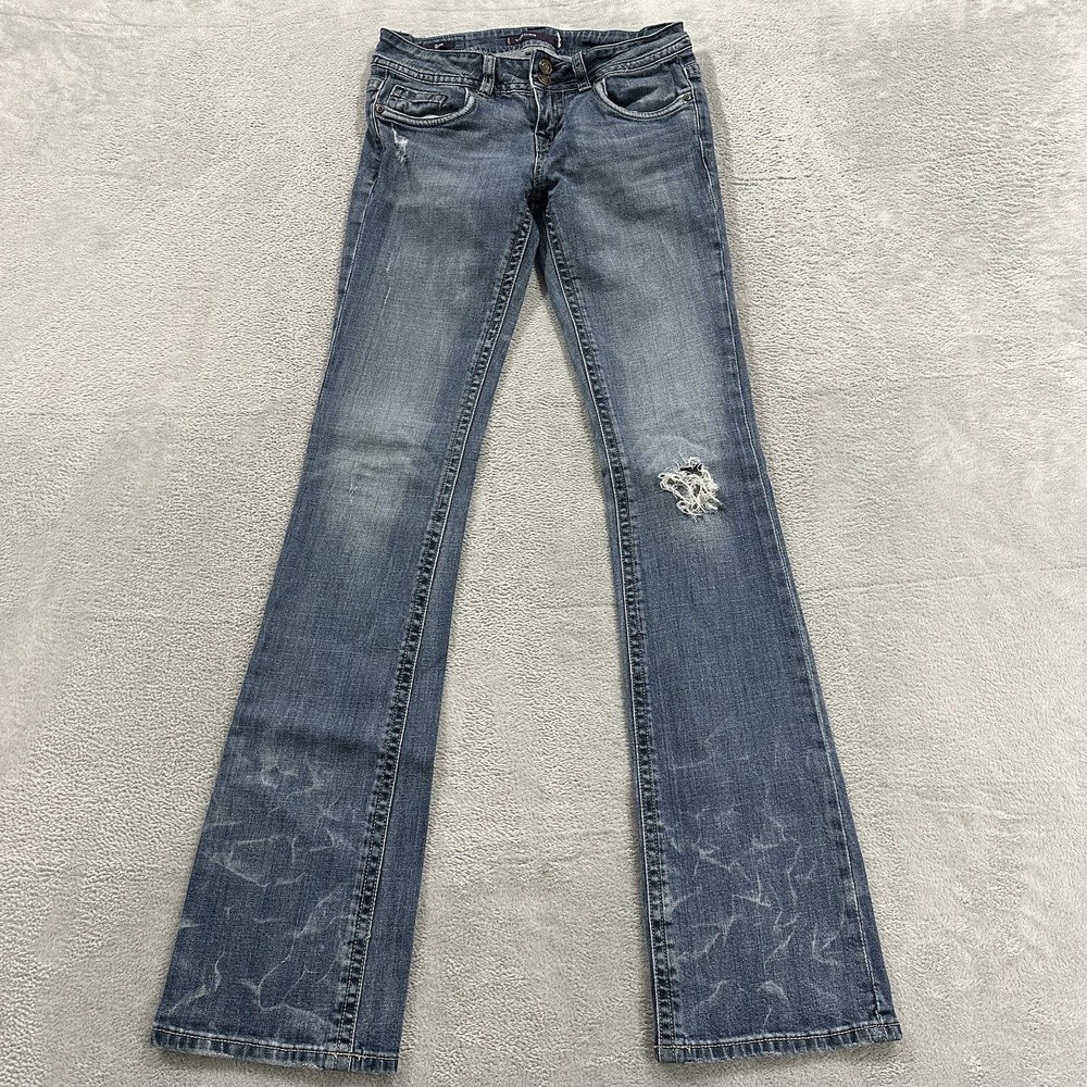 Vigoss Bootcut Jeans Women 5 Blue Vintage Y2K Baddie Western